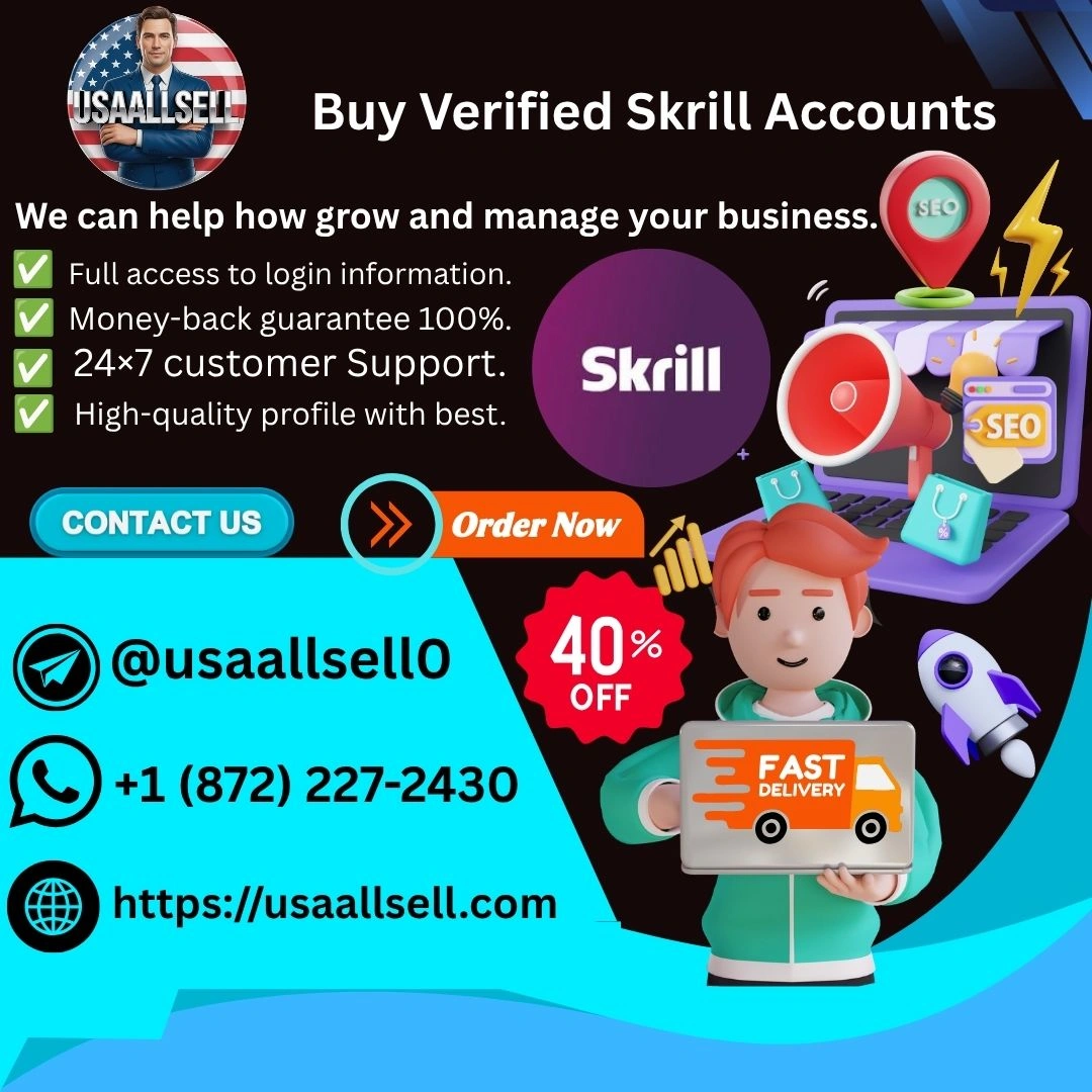 Buy Verified Skrill Accounts